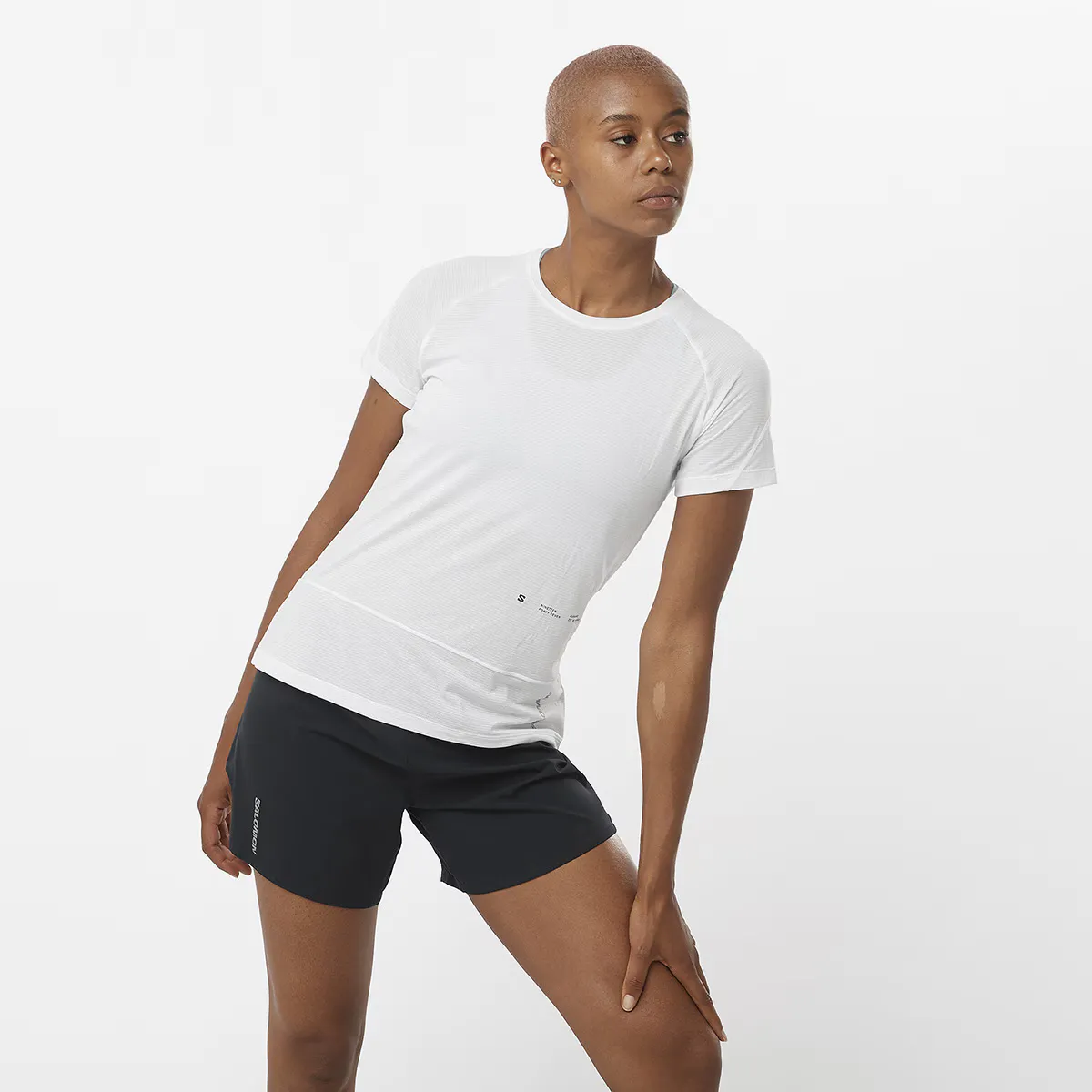 Женская футболка с кросс-раном GFX Salomon, белый
Женская футболка с кросс-раном GFX Salomon, белый