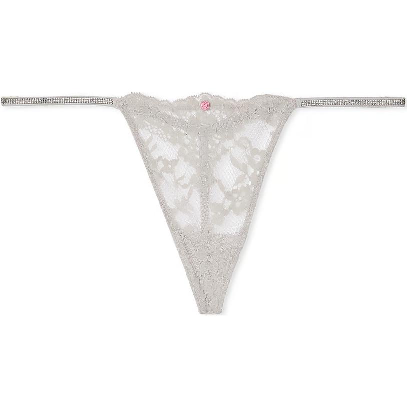 Трусики-стринги Dream Angels Twinkle Strap Lace V String / SP Victoria's Secret, серебро
Трусики-стринги Dream Angels Twinkle Strap Lace V String / SP Victoria's Secret, серебро
