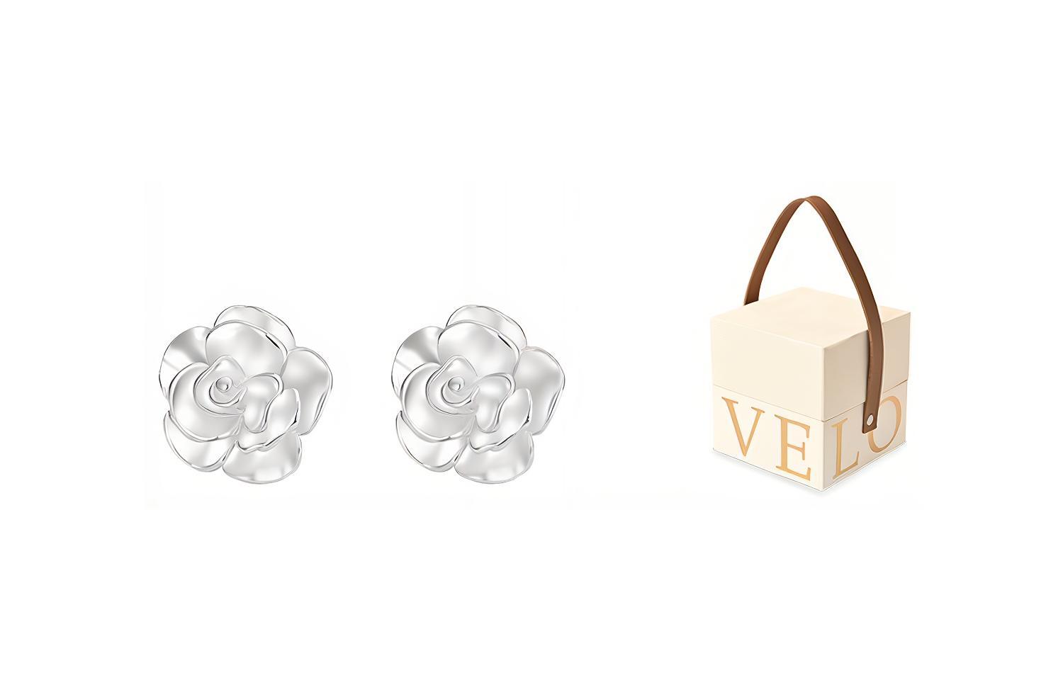 MISS TOOYA Серьги-гвоздики из чистого серебра S999 для женщин
MISS TOOYA Серьги-гвоздики из чистого серебра S999 для женщин