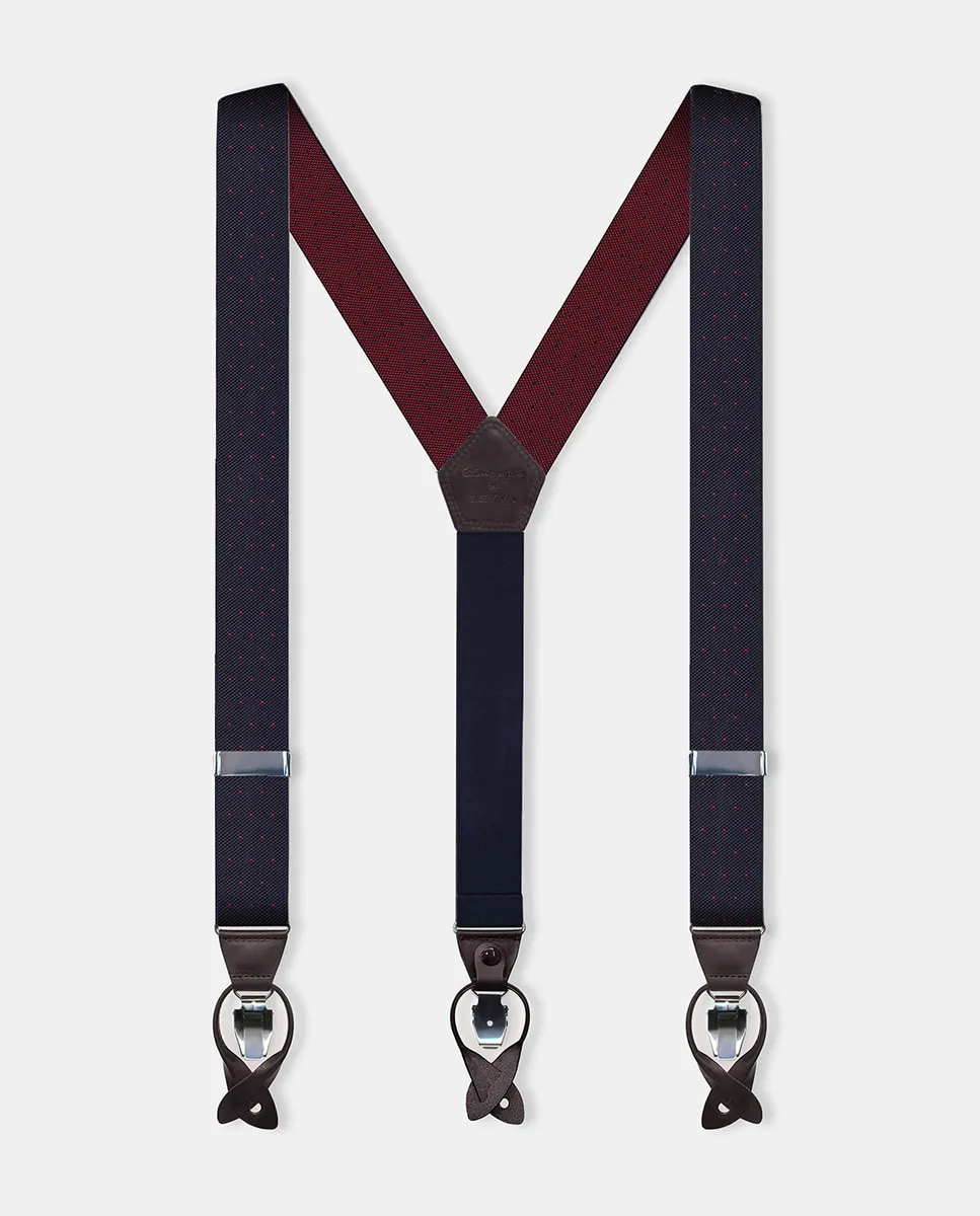 Двойной ремень для мужчин в футляре Leyva, темно-синий
Двойной ремень для мужчин в футляре Leyva, темно-синий