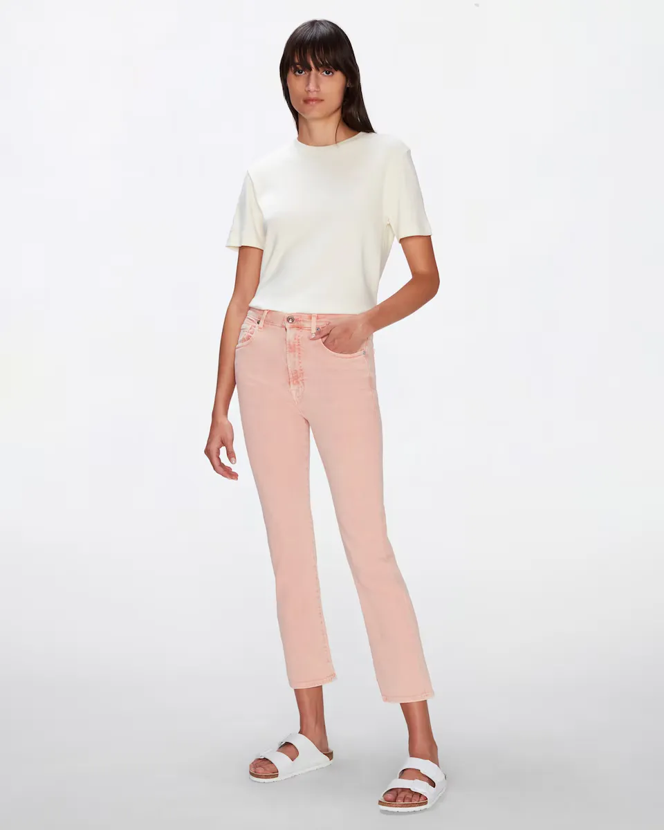 Женские легкие узкие брюки-скинни до щиколотки с высокой посадкой 7 For all mankind, оранжевый
Женские легкие узкие брюки-скинни до щиколотки с высокой посадкой 7 For all mankind, оранжевый