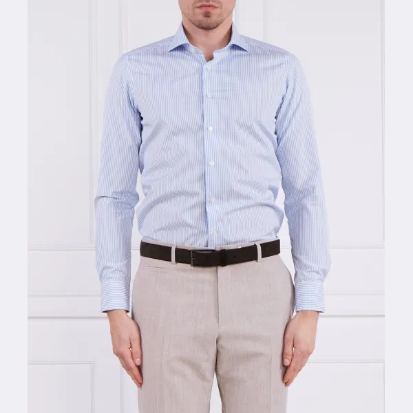 Рубашка приталенного кроя Harvard Emanuel Berg, синий 
Рубашка приталенного кроя Harvard Emanuel Berg, синий