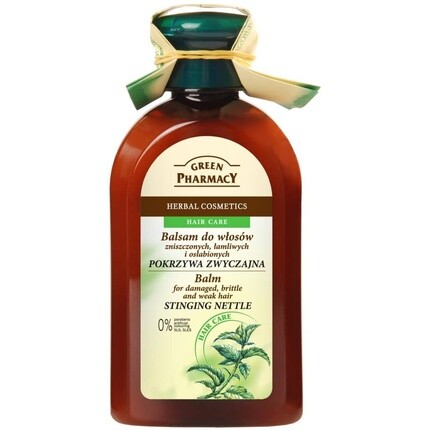 Бальзам-кондиционер с крапивой для поврежденных, ломких и слабых волос - 0, Green Pharmacy
Бальзам-кондиционер с крапивой для поврежденных, ломких и слабых волос - 0, Green Pharmacy