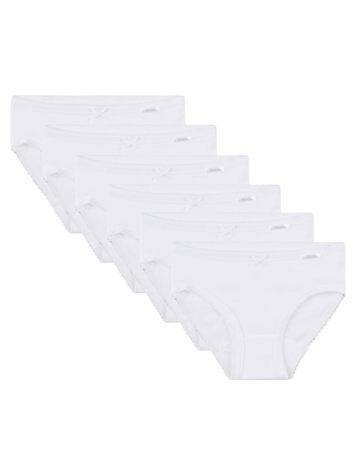 Sanetta Трусы, упаковка из 6 штук, белые
Sanetta Трусы, упаковка из 6 штук, белые