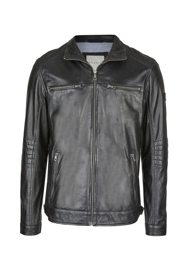 Кожаная куртка бубруно Bugatti, черный 
Кожаная куртка бубруно Bugatti, черный