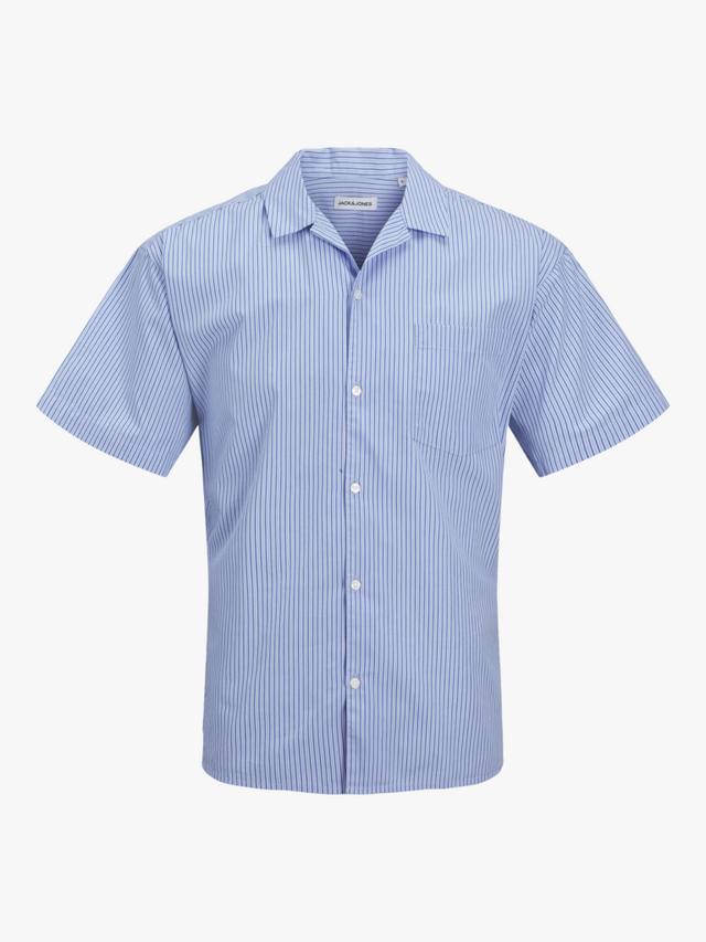 Детская хлопковая поплиновая рубашка в полоску для отдыха Jack & Jones, Cashmere Blue
Детская хлопковая поплиновая рубашка в полоску для отдыха Jack & Jones, Cashmere Blue