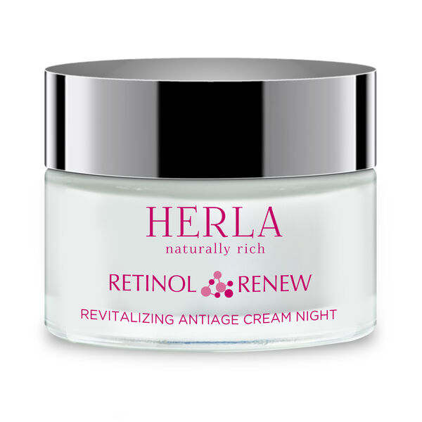 Ночной крем для лица с ретинолом, 50 мл Herla Retinol renew
Ночной крем для лица с ретинолом, 50 мл Herla Retinol renew