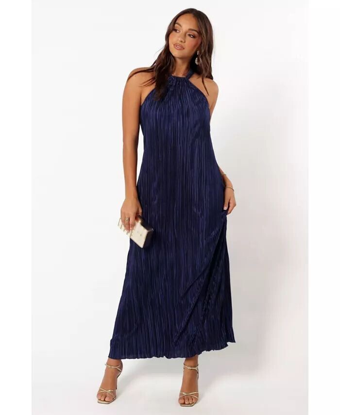 Женское платье-макси Marie с вырезом халтернек Petal and Pup, синий
Женское платье-макси Marie с вырезом халтернек Petal and Pup, синий