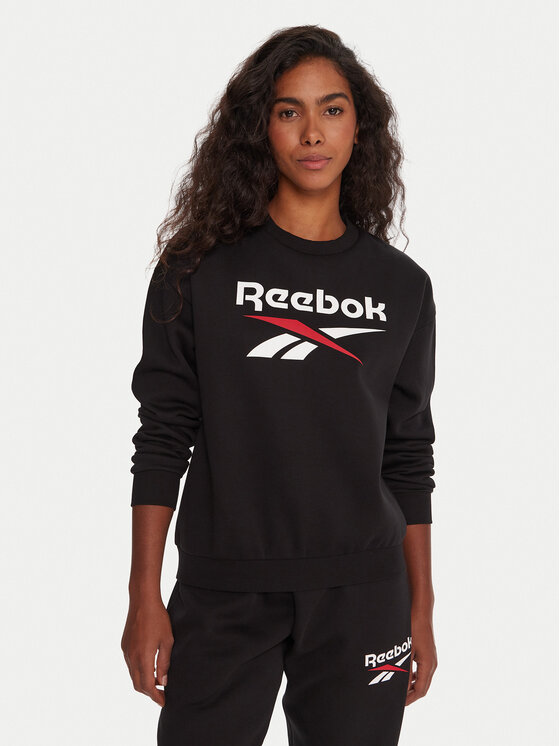 Свитшот regular fit RK25169CCW Reebok, черный
Свитшот regular fit RK25169CCW Reebok, черный