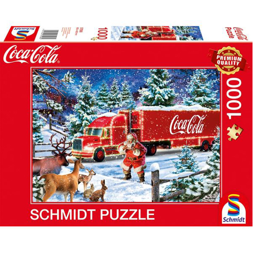 Пазлы Coca Cola: Christmas Truck (1000Pc)
Пазлы Coca Cola: Christmas Truck (1000Pc)