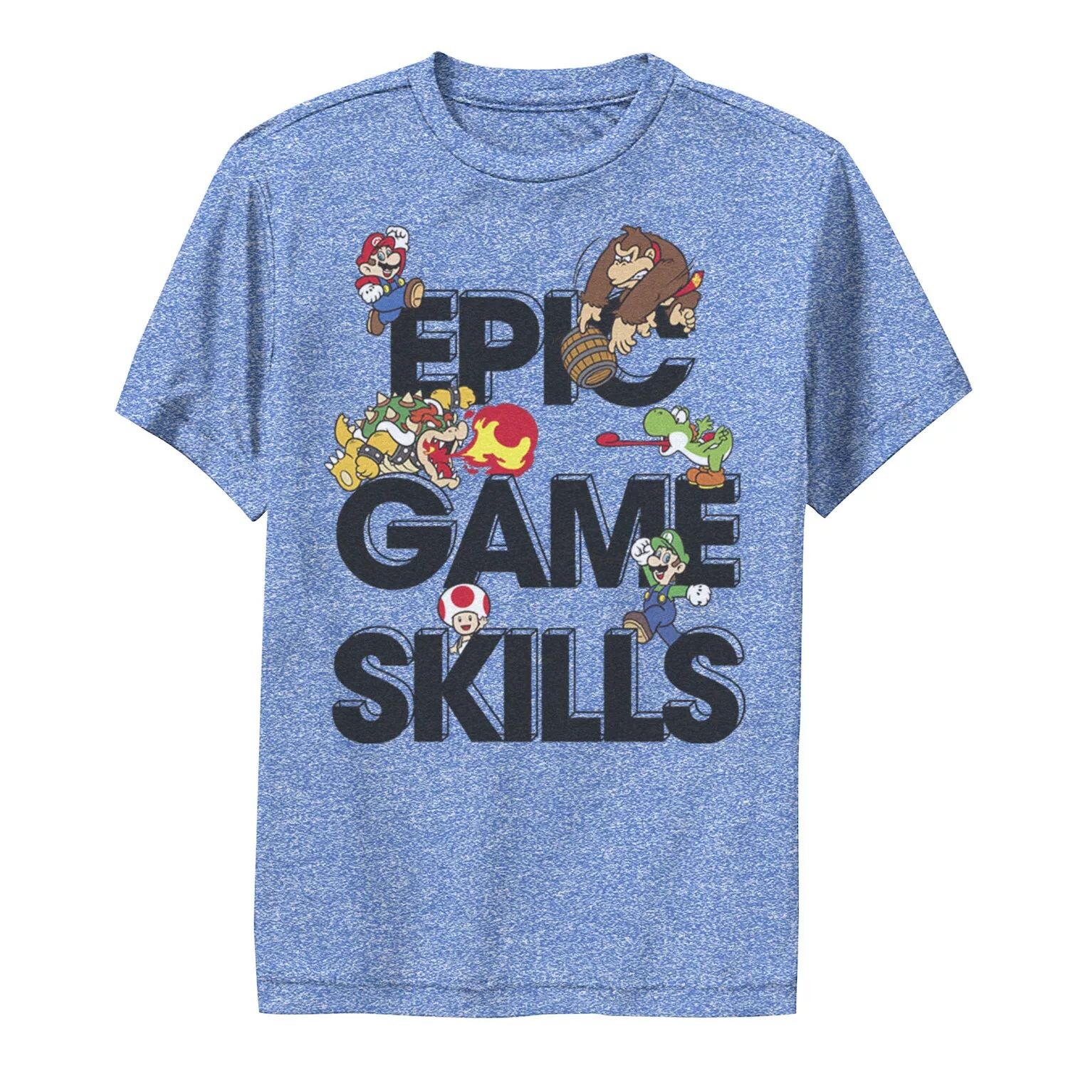 Футболка с изображением коллажа персонажей для мальчиков 8–20 лет Nintendo Super Mario Epic Game Skills Licensed Character
Футболка с изображением коллажа персонажей для мальчиков 8–20 лет Nintendo Super Mario Epic Game Skills Licensed Character