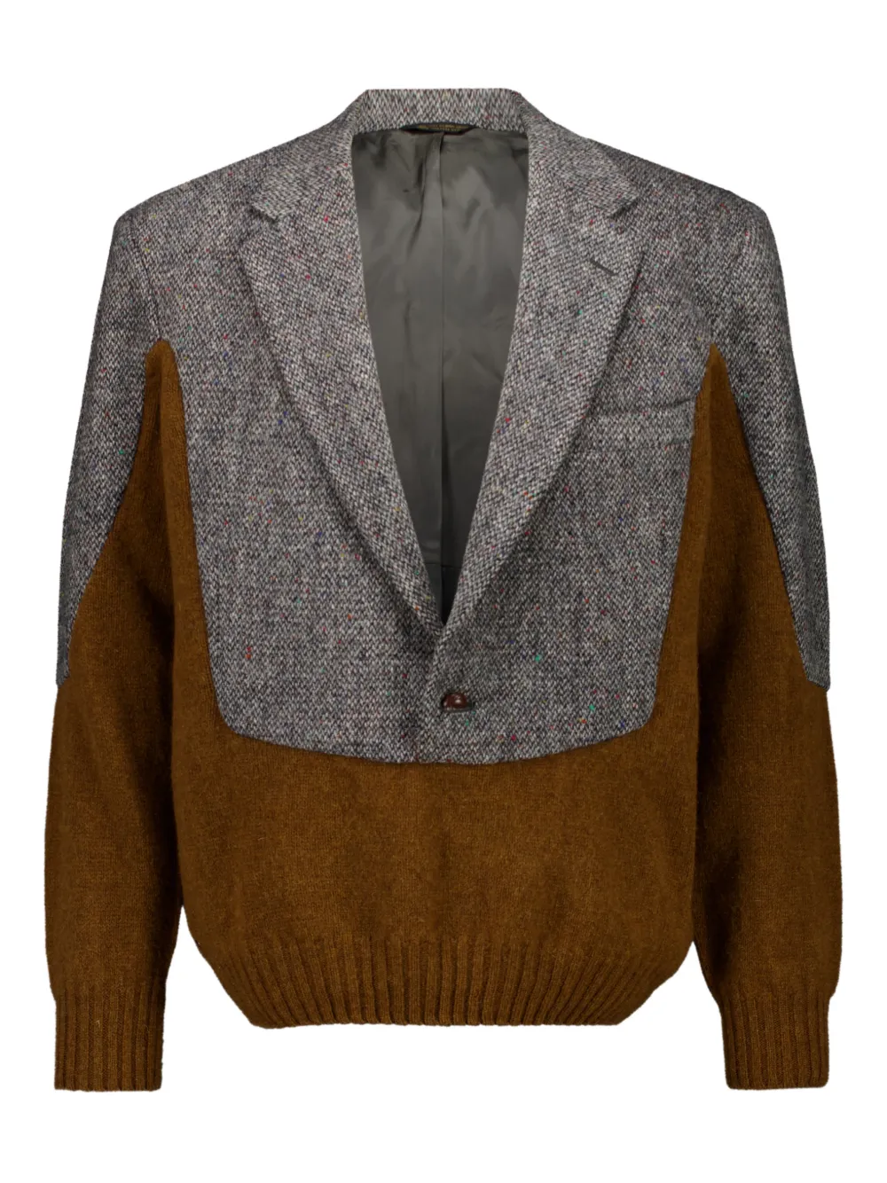 Свитер с контрастными вставками Bless, серый
Свитер с контрастными вставками Bless, серый