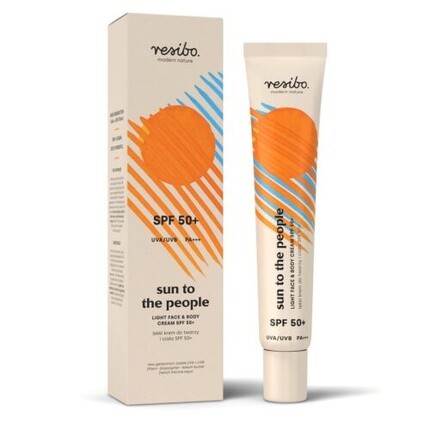 Sun To The People Легкий крем для лица и тела SPF 50+ 50 мл Resibo
Sun To The People Легкий крем для лица и тела SPF 50+ 50 мл Resibo