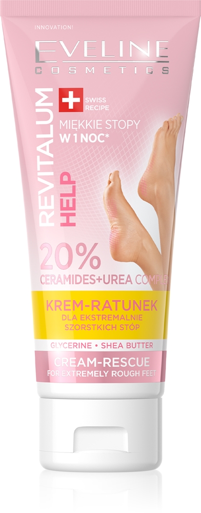 Ревиталум восстанавливающий и увлажняющий крем для ног Eveline Cosmetics, 75 мл
Ревиталум восстанавливающий и увлажняющий крем для ног Eveline Cosmetics, 75 мл