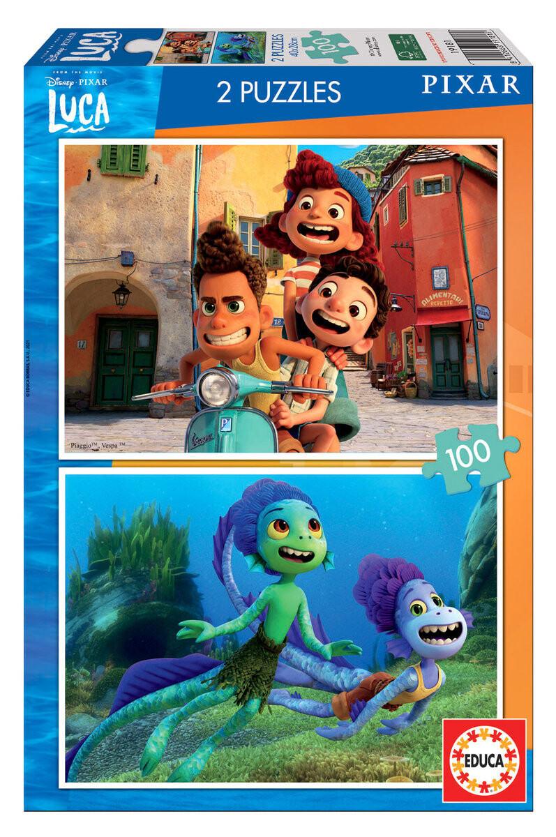 Educa, пазл, Лука, 2х100 шт.
Educa, пазл, Лука, 2х100 шт.