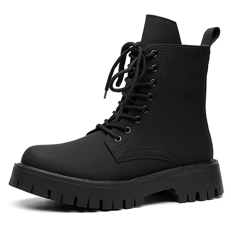 V ZERO FIVE Короткие мартинсы мужские черные с черной флисовой подкладкой, цвет Black Fleece-Lined
V ZERO FIVE Короткие мартинсы мужские черные с черной флисовой подкладкой, цвет Black Fleece-Lined