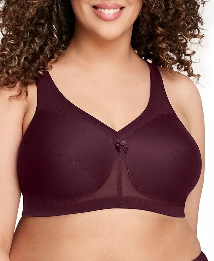Женский бюстгальтер MagicLift Active Wirefree Support Bra для полной фигуры размера плюс 1005 Glamorise, фиолетовый
Женский бюстгальтер MagicLift Active Wirefree Support Bra для полной фигуры размера плюс 1005 Glamorise, фиолетовый