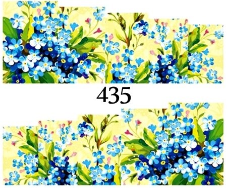 Водные наклейки для ногтей - №435, Raisin
Водные наклейки для ногтей - №435, Raisin