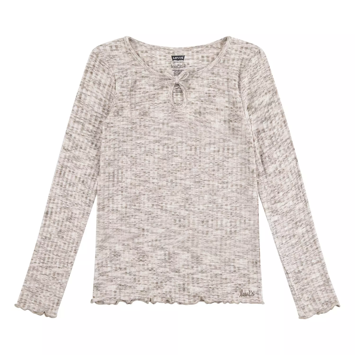 Вязаный лонгслив Space Dyne для больших девочек 7–16 лет Levi's, серый
Вязаный лонгслив Space Dyne для больших девочек 7–16 лет Levi's, серый