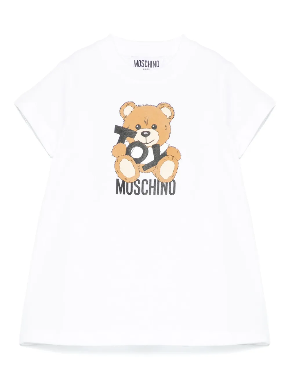 Платье с принтом Teddy Bear Moschino Kids, белый
Платье с принтом Teddy Bear Moschino Kids, белый