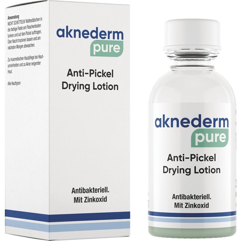 Чистый сухой лосьон против прыщей Aknederm, 30 ml
Чистый сухой лосьон против прыщей Aknederm, 30 ml