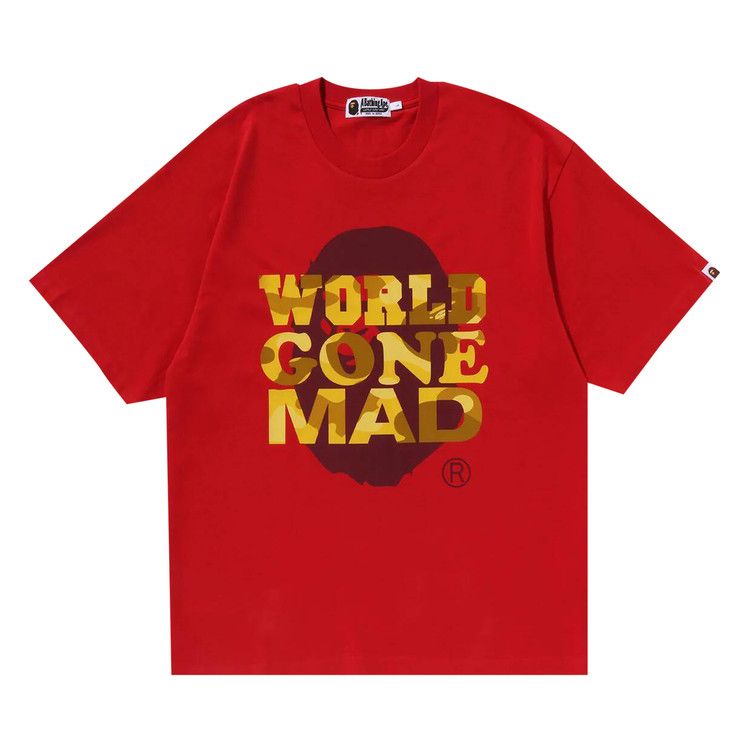 Футболка BAPE WGM Tee, Red
Футболка BAPE WGM Tee, Red