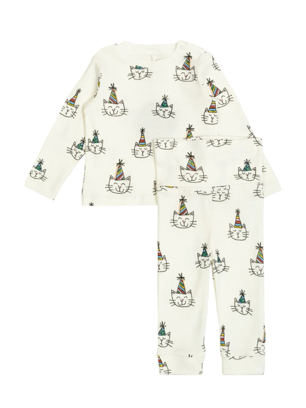 Пижама с графическим принтом Stella McCartney Kids, белый
Пижама с графическим принтом Stella McCartney Kids, белый