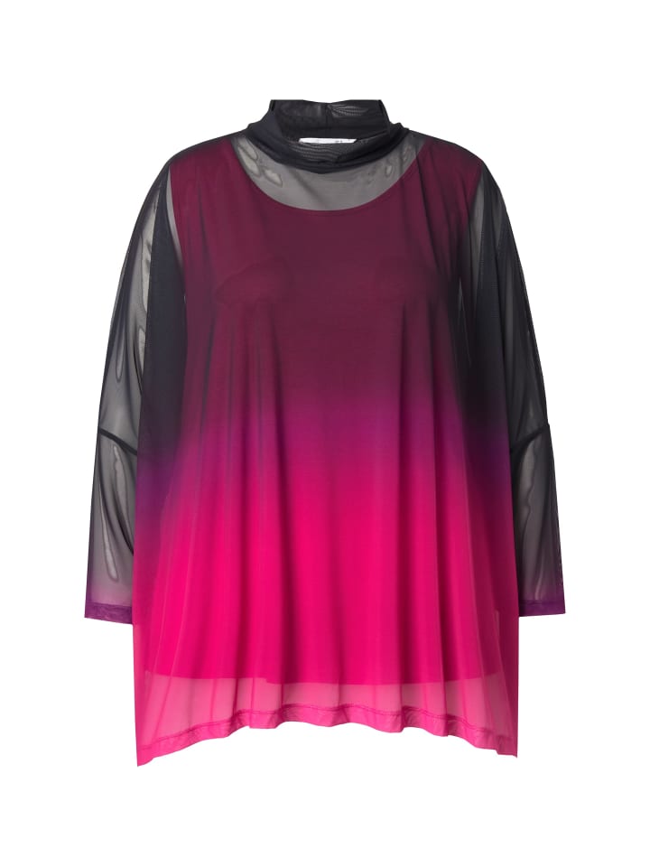 Блузка неоново-ягодного цвета MIAMODA
Блузка неоново-ягодного цвета MIAMODA