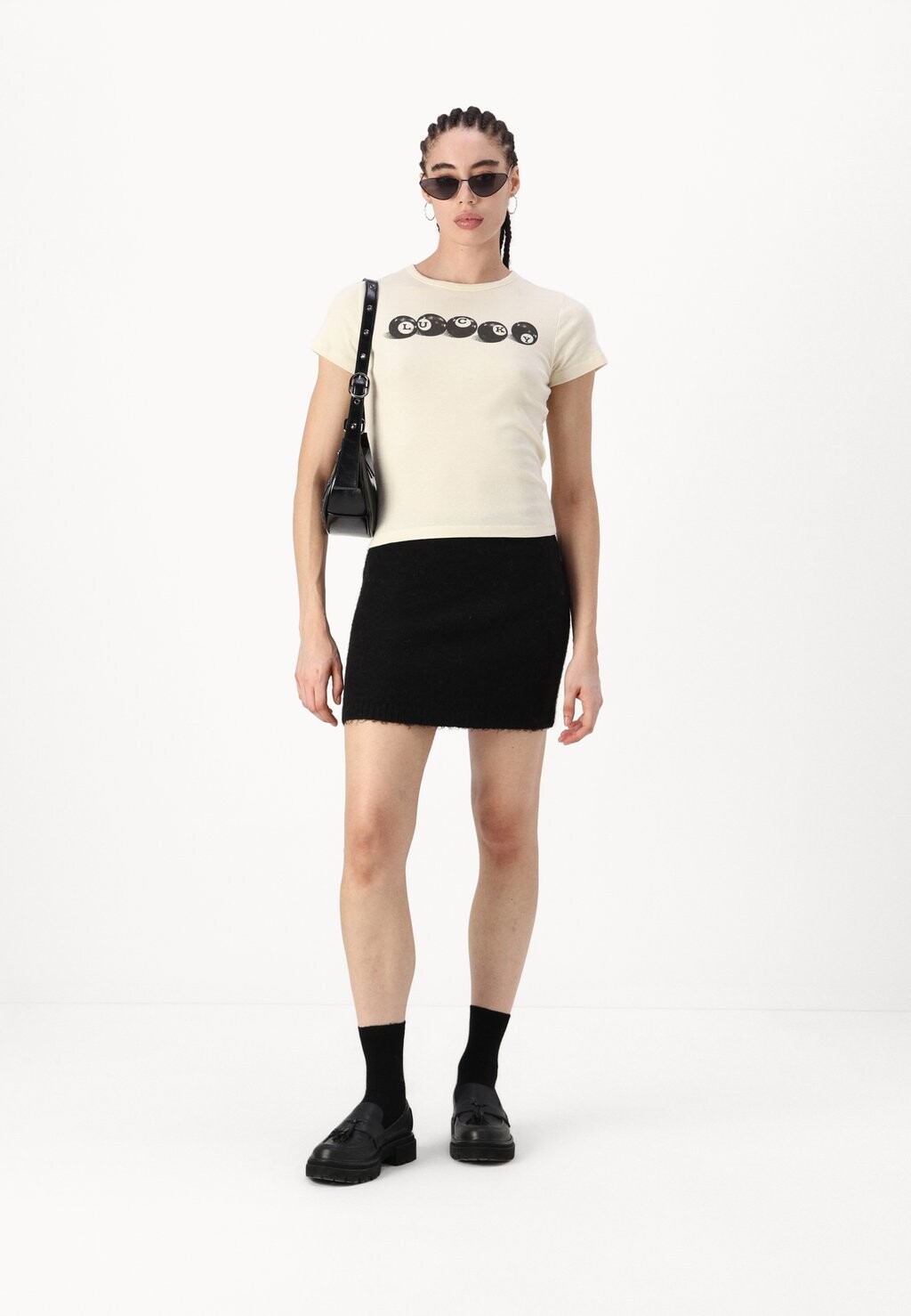 Мини-юбка Gina Tricot, черный
Мини-юбка Gina Tricot, черный