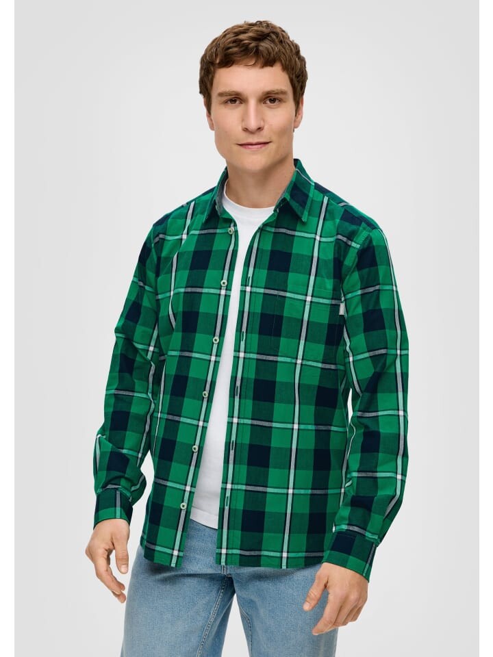 Рубашка s.Oliver, зеленый 
Рубашка s.Oliver, зеленый