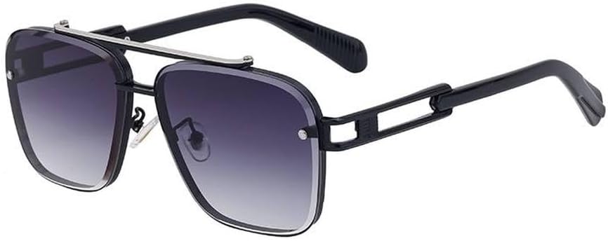 Солнцезащитные очки в металлической оправе для мужчин и женщин, роскошные, модные, большие, ретро, с защитой от ультрафиолета UV400, SUN2112 Generic, C1blackdoublegray
Солнцезащитные очки в металлической оправе для мужчин и женщин, роскошные, модные, большие, ретро, с защитой от ультрафиолета UV400, SUN2112 Generic, C1blackdoublegray