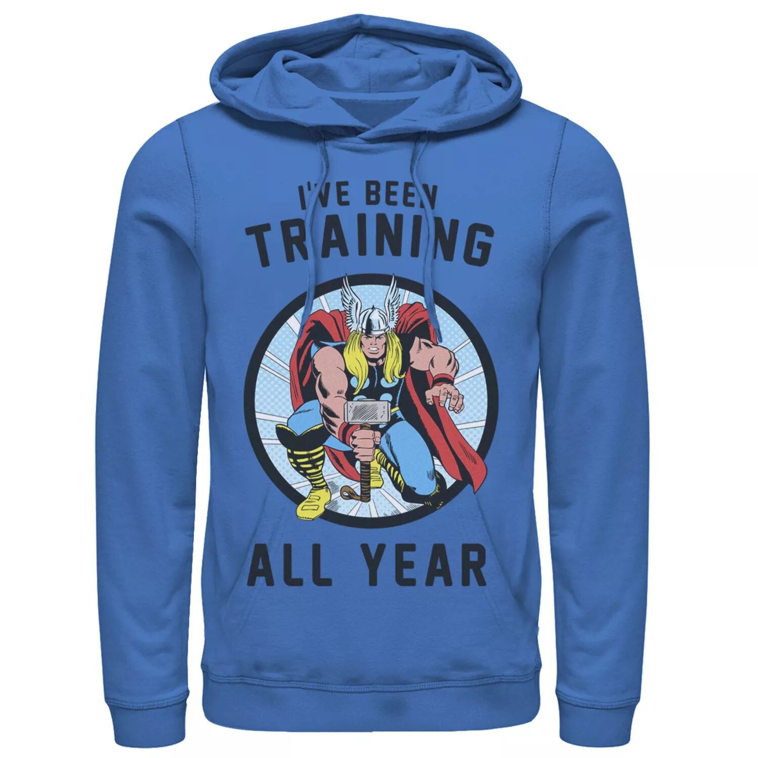 Мужская толстовка с капюшоном «Тор, я тренировался весь год» Marvel Avengers Licensed Character
Мужская толстовка с капюшоном «Тор, я тренировался весь год» Marvel Avengers Licensed Character