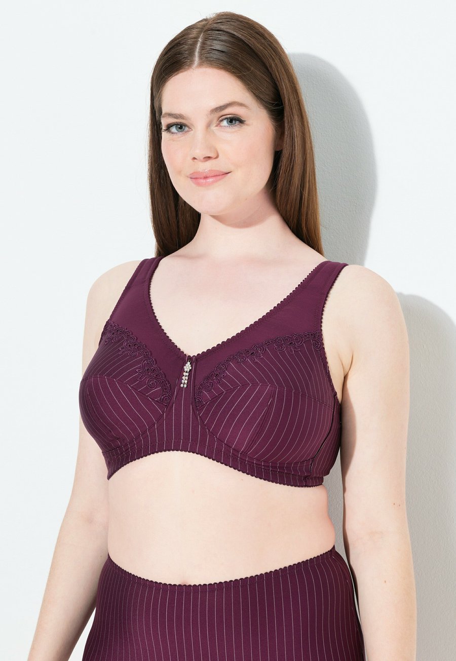 Бюстгальтер Ulla Popken Underwired bra, Grape Red/Red
Бюстгальтер Ulla Popken Underwired bra, Grape Red/Red