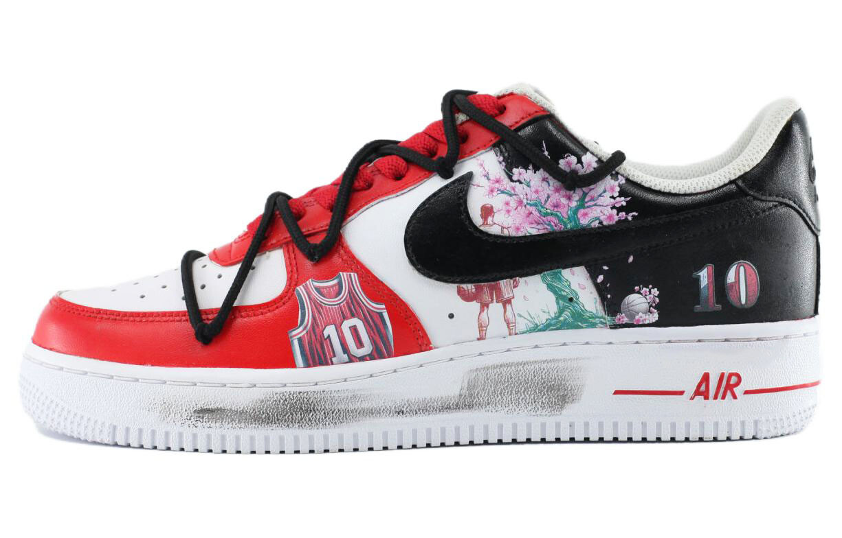 Кроссовки Nike Air Force 1 Skateboarding Shoes Men Low-top White, черный/красный
Кроссовки Nike Air Force 1 Skateboarding Shoes Men Low-top White, черный/красный
