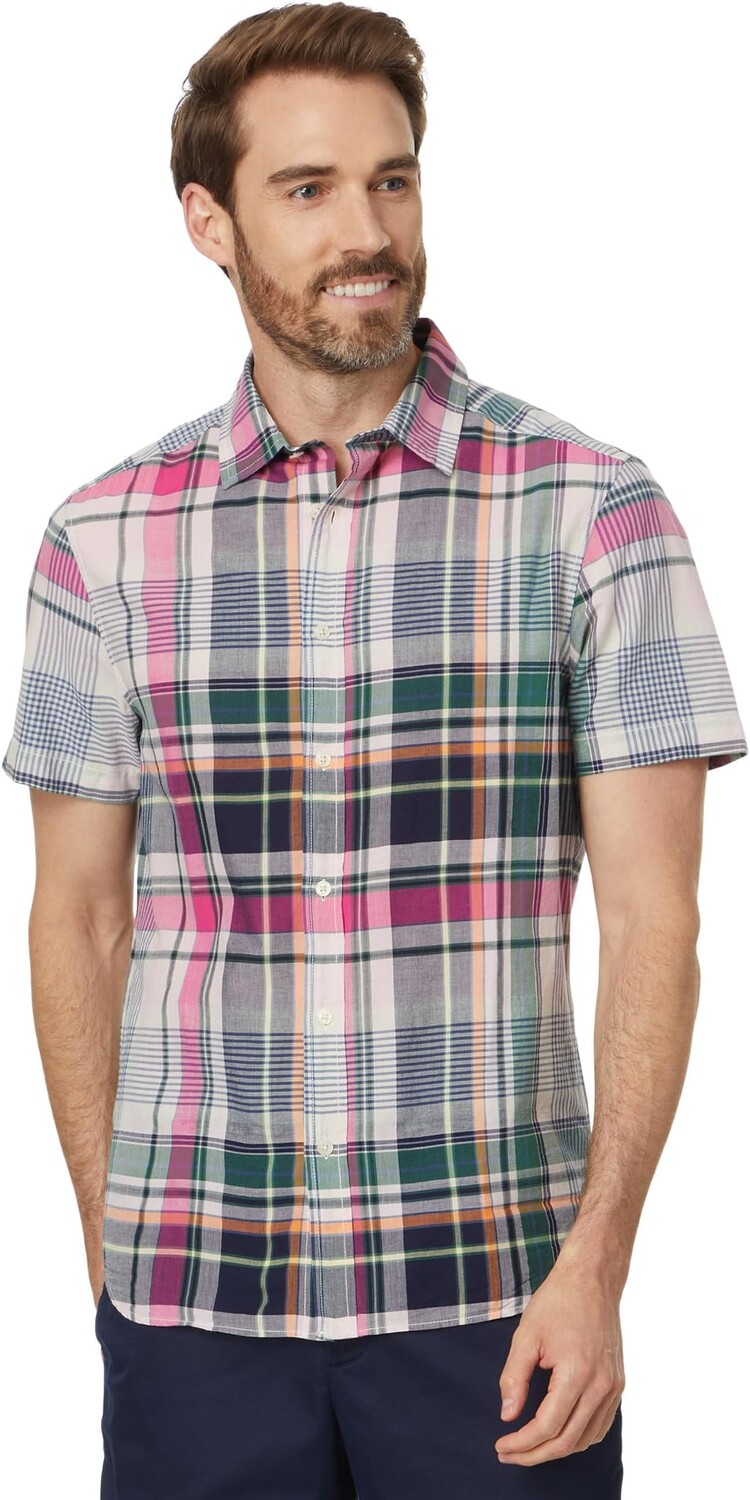Рубашка Vineyard Vines Madras Plaid Short Sleeve Shirt, цвет Flamingo Plaid
Рубашка Vineyard Vines Madras Plaid Short Sleeve Shirt, цвет Flamingo Plaid