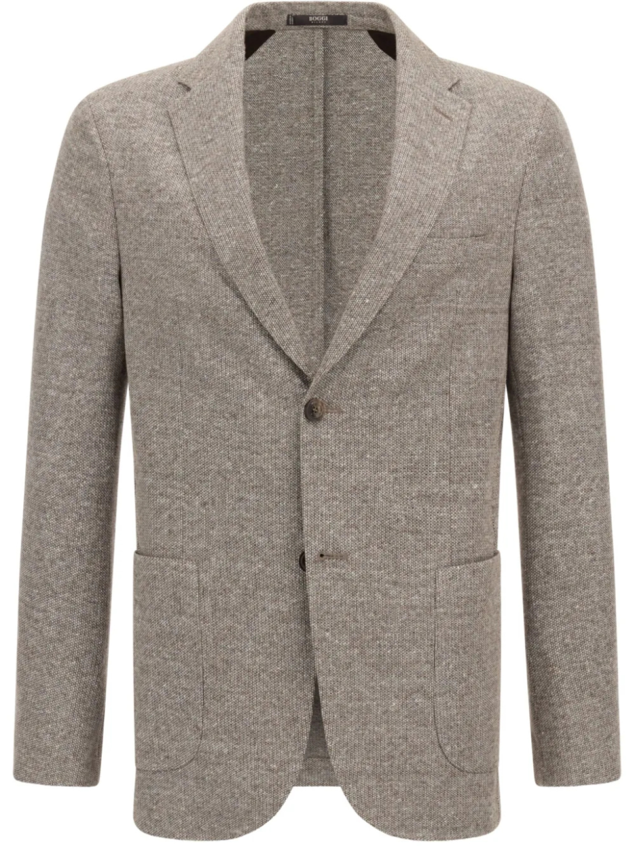 Boggi Milano пиджак с накладными карманами, коричневый
Boggi Milano пиджак с накладными карманами, коричневый