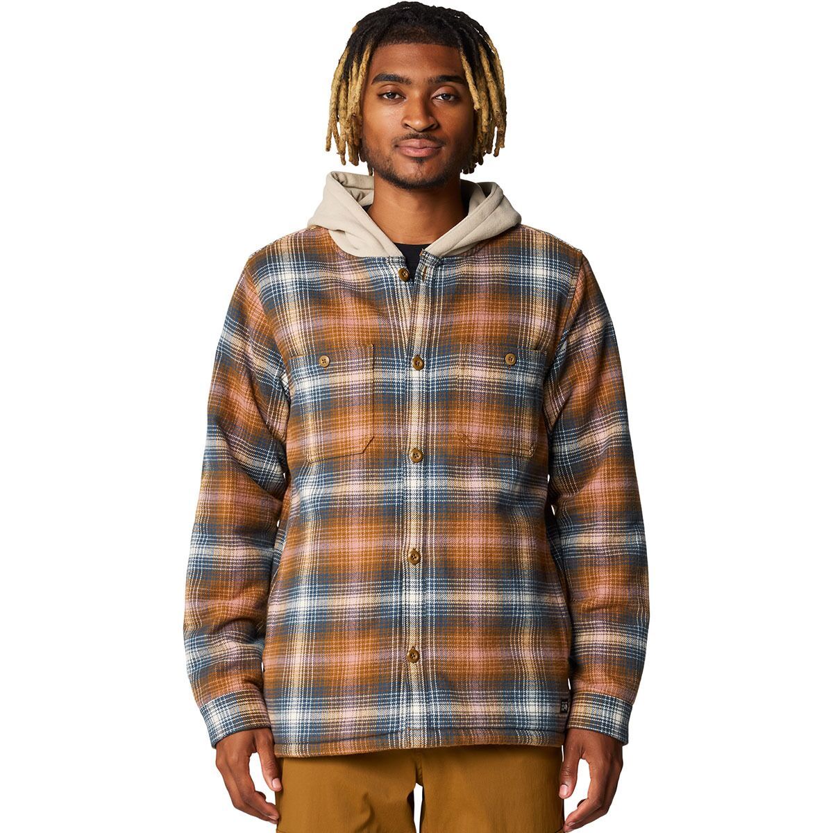 Плюшеровая рубашка с микрофлисовой подкладкой Mountain Hardwear, коричневый
Плюшеровая рубашка с микрофлисовой подкладкой Mountain Hardwear, коричневый