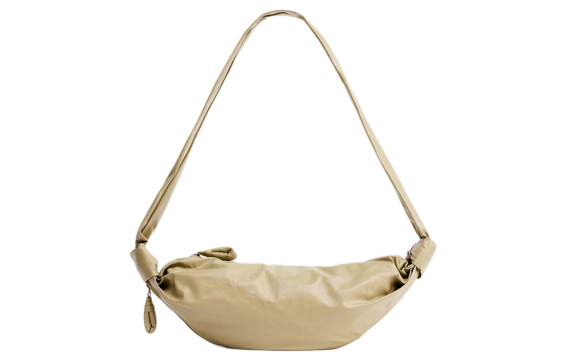 Lemaire Кожаная сумка круассан через плечо женская бумажная кожа серый
Lemaire Кожаная сумка круассан через плечо женская бумажная кожа серый