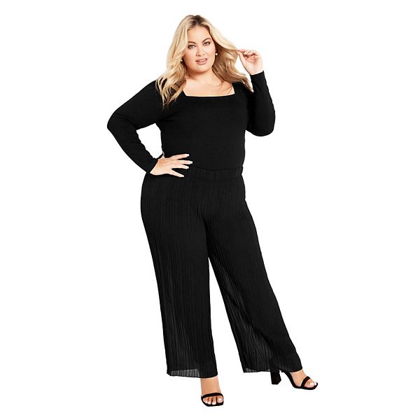 Женские брюки Victoria plus size с плиссировкой на резинке Avenue
Женские брюки Victoria plus size с плиссировкой на резинке Avenue