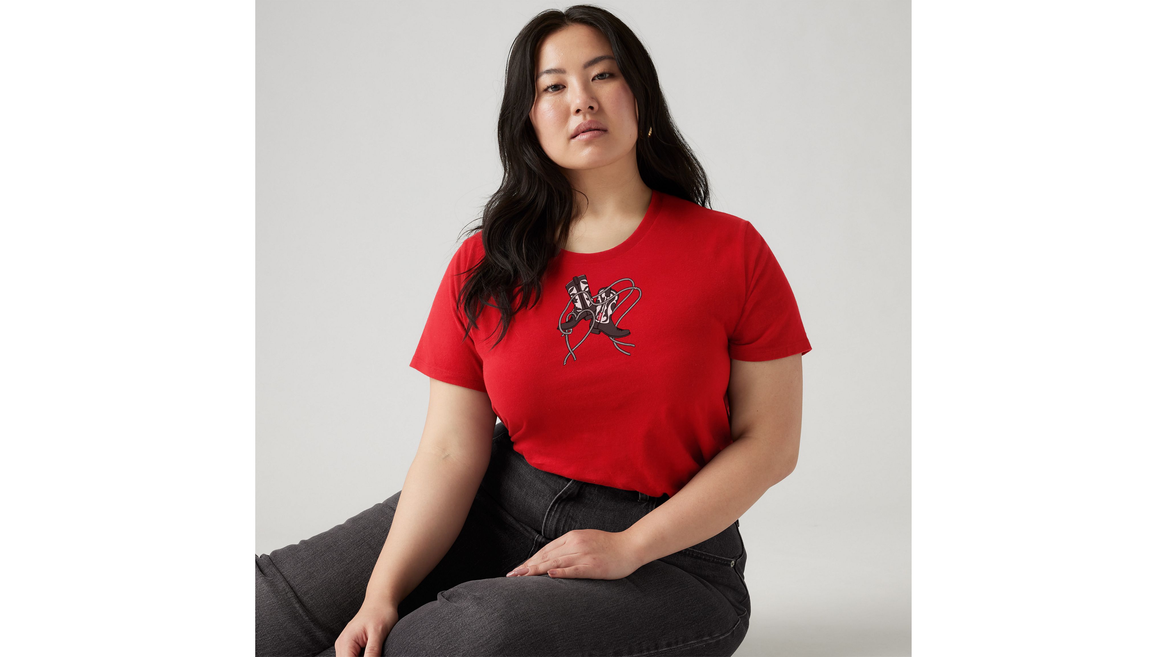 Футболка с идеальным логотипом (большие размеры) Levi's, True Red - Red
Футболка с идеальным логотипом (большие размеры) Levi's, True Red - Red