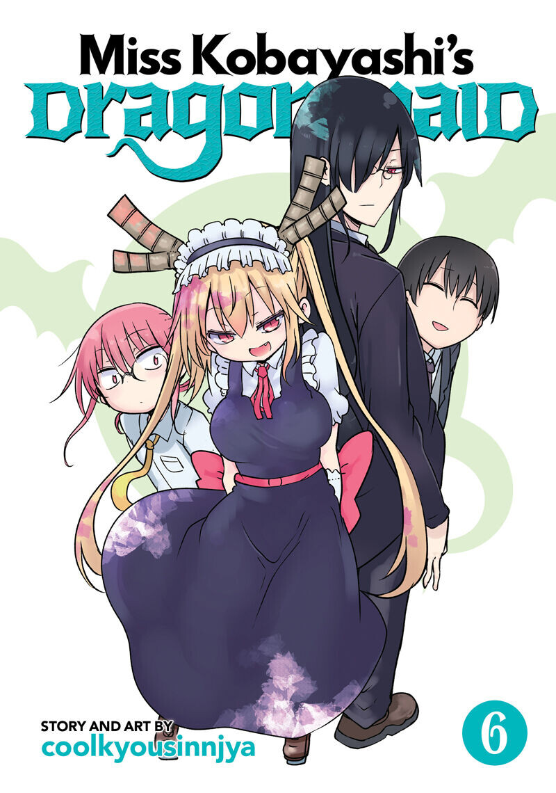 Манга Miss Kobayashi's Dragon Maid Manga Volume 6 
Манга Miss Kobayashi's Dragon Maid Manga Volume 6