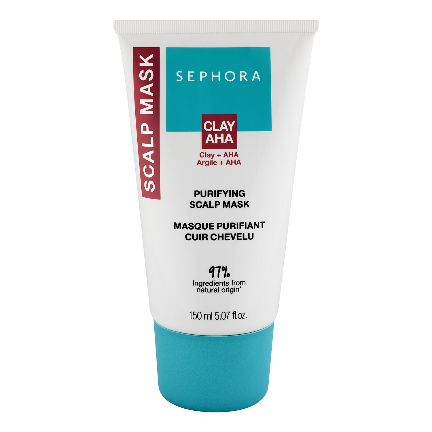 Очищающая маска для кожи головы - маска с зеленой глиной и AHA-кислотами. Sephora Collection
Очищающая маска для кожи головы - маска с зеленой глиной и AHA-кислотами. Sephora Collection