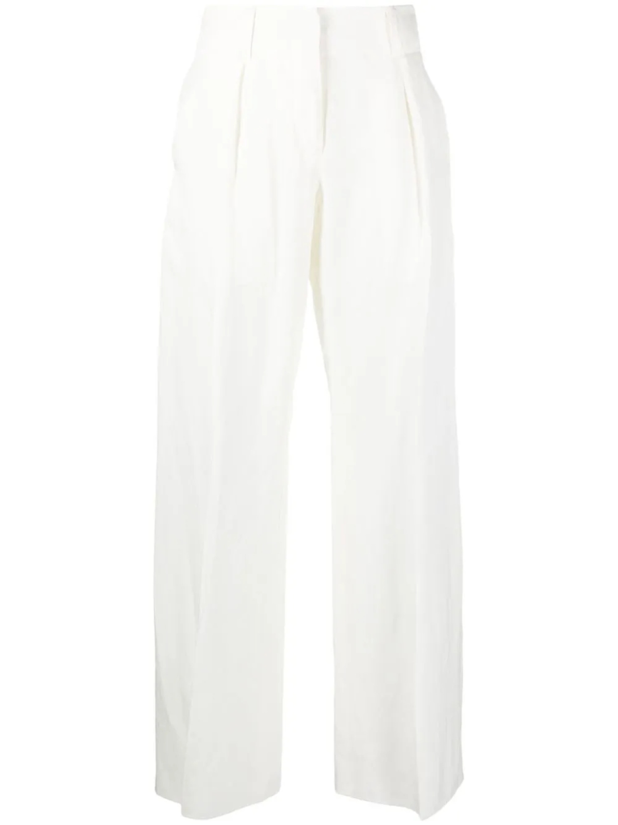 Ferragamo широкие брюки, белый
Ferragamo широкие брюки, белый