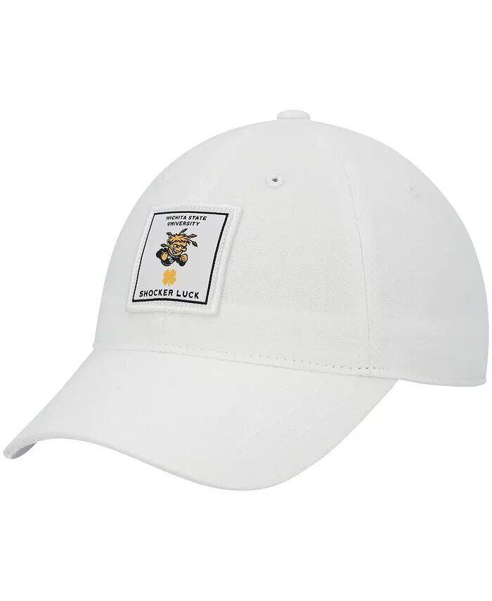 Мужская белая регулируемая шляпа Wichita State Shockers Dream Black Clover, белый
Мужская белая регулируемая шляпа Wichita State Shockers Dream Black Clover, белый