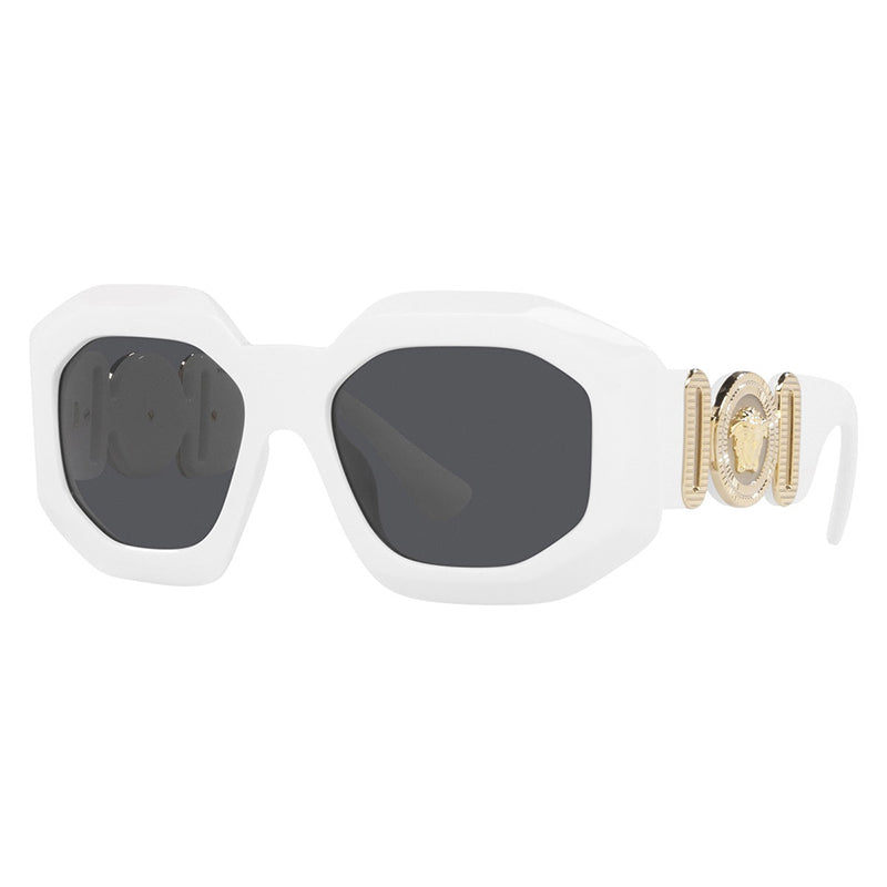 Солнцезащитные очки Versace Oval Full Rim, With A White Frame And Dark Grey Lens
Солнцезащитные очки Versace Oval Full Rim, With A White Frame And Dark Grey Lens