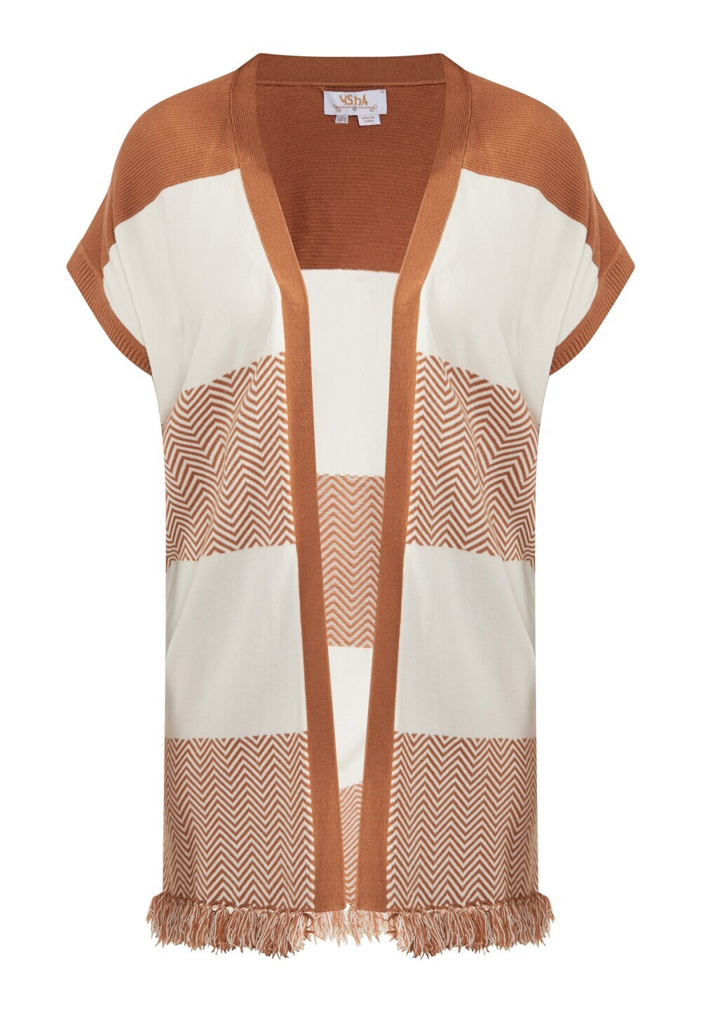 Жилет Usha, бежевый/коричневый
Жилет Usha, бежевый/коричневый