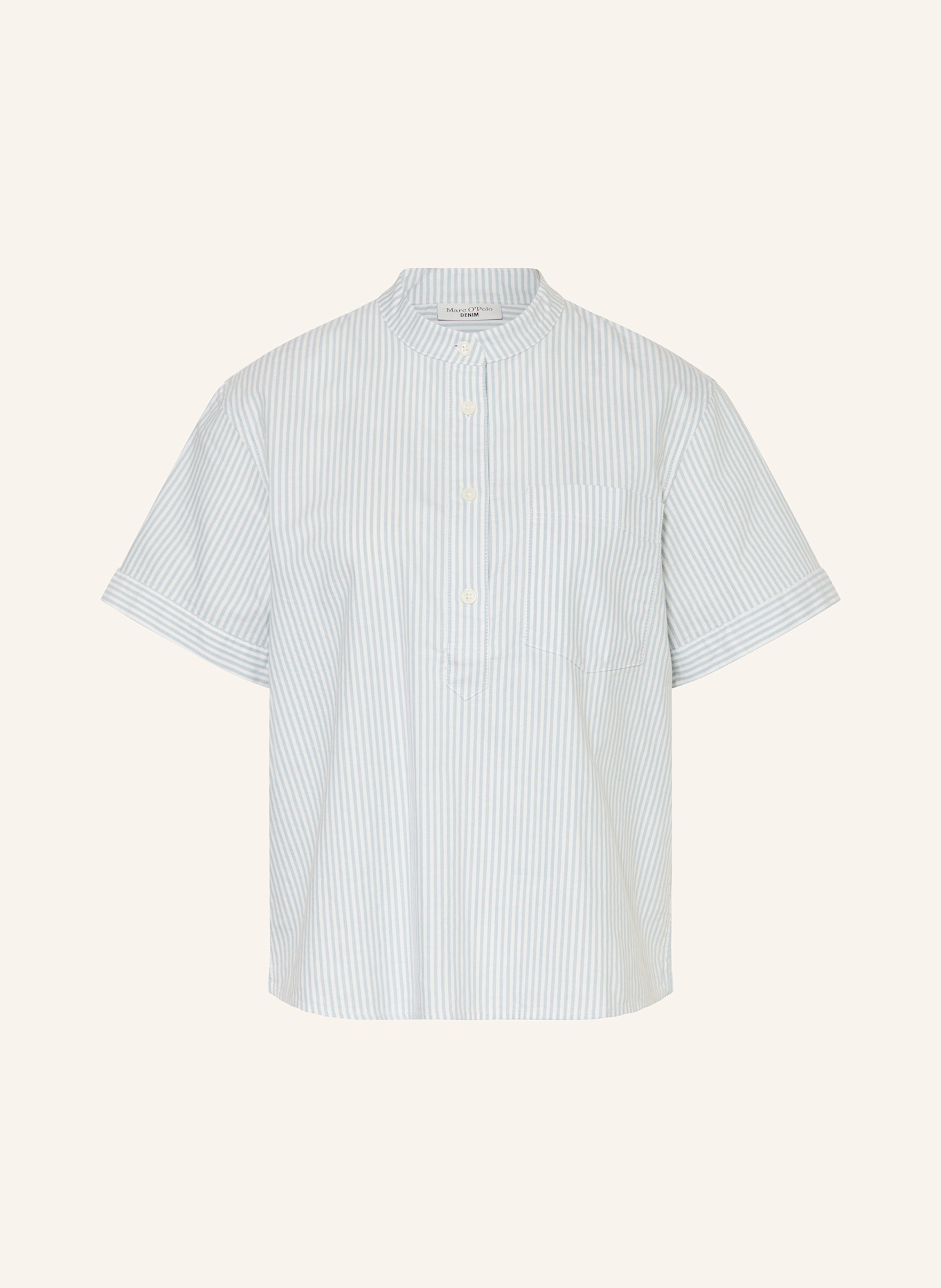Блузка рубашка Marc O'Polo Denim, мультиколор 
Блузка рубашка Marc O'Polo Denim, мультиколор