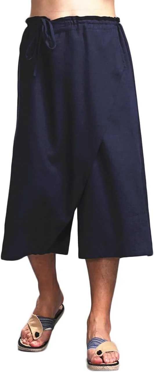 Ystylee Fisherman Wrap Shorts Unisex с эластичной талией и широкими штанинами
Ystylee Fisherman Wrap Shorts Unisex с эластичной талией и широкими штанинами