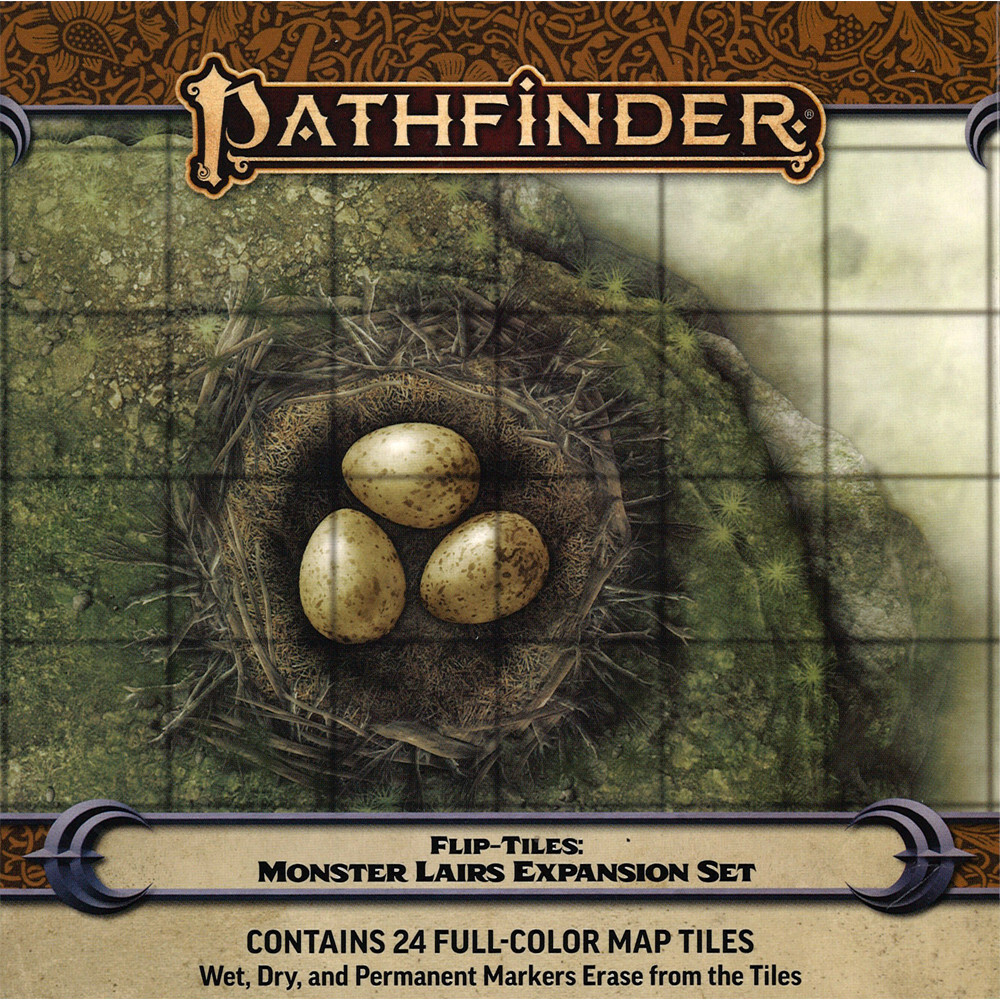 Ролевая игра Paizo Publishing Pathfinder 2E RPG: Flip-Tiles - Monster Lairs Expansion Set
Ролевая игра Paizo Publishing Pathfinder 2E RPG: Flip-Tiles - Monster Lairs Expansion Set