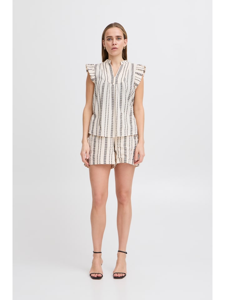 Блузка без рукавов IHJOSINE свободного кроя, цвет березовый с черной жаккардовой полоской ICHI
Блузка без рукавов IHJOSINE свободного кроя, цвет березовый с черной жаккардовой полоской ICHI